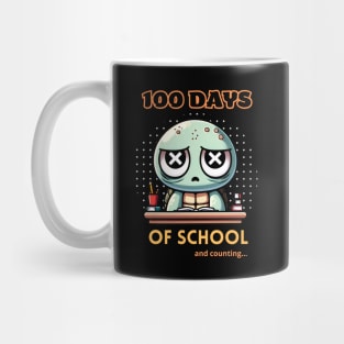 Survived 100 Days of School Tee Mug